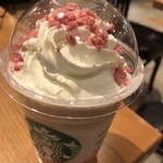 スターバックス・コーヒー - さくら咲くサクフラペチーノ（690円）