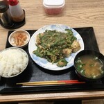 沖縄家庭料理 丸安そば - ゴーヤーチャンプルー