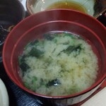 おやじ食堂 光秀 - 味噌汁