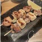 大衆食堂 むらやま屋 - 豚ももねぎま串　400円