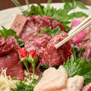 Carefully selected Kyushu ingredients prepared with great care.