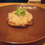 蕎麦 案山子 - 焼きつくねの梅おろし