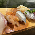玄海寿司 本店 - 真鯛•赤貝•コハダ•いわし