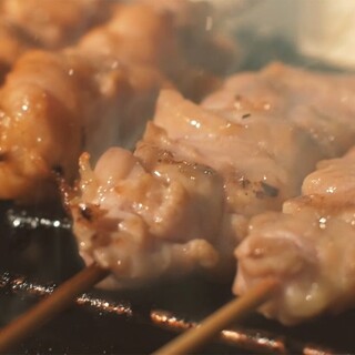 A course of carefully selected yakitori, each skewer carefully grilled.