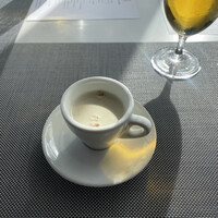 ブリーズ オブ トウキョウ - 季節のスープ。ごぼうかな？