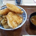 江戸前天丼 濱乃屋 - 鶏天丼700円