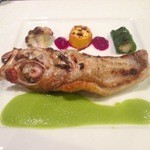 自然派レストラン TERRA - のど黒の炭火焼