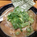 中華蕎麦 ひら井 - 濃厚中華蕎麦+ねぎ+のり　(半ライス撮り忘れ)