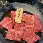 Amiyaki tei - 黒毛和牛赤身カットステーキ