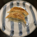 齋華 - 焼き餃子　XO醬のソース