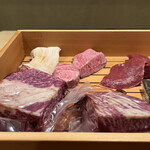肉割烹 五平 - 本日のお肉たち