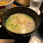 料亭か茂免 - 鰤粕汁