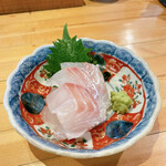 蕎房 猪口屋 - 鯛の昆布〆