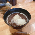 蕎房 猪口屋 - おしるこ