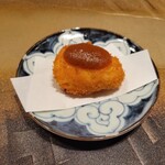 照寿司 - ◆河豚の白子フライ