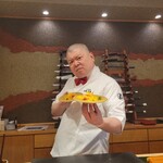 照寿司 - ◆鮪の大トロ カラスミ添え