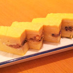 Sushi Maru - 9月は松茸・3月は桜…月毎に変わる、自家製玉子焼き。