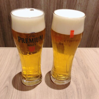 近江うし焼肉 にくTATSU 渋谷店 - 生ビール