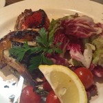 大衆食堂 瓦町ブラン - あなごと野菜の串焼き（正式名称忘れました）