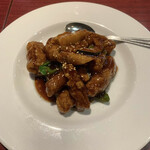 陳家私菜 - 名物三元豚のフルーティー黒酢酢豚