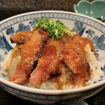 Hiroshimano Shun Nakatani - 牛ステーキ丼