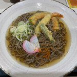 穂波大喰堂 - 天ぷらそば大盛り