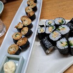 Sakaizushi - 巻き寿司チャーハンと納豆巻き