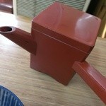 翁そば - 冷やしそばにも蕎麦湯をくれる！