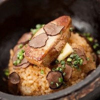 フォアグラとトリュフの石焼ビビンバ
