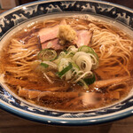 斗香庵 OJIMA - 別日の生姜トッピング¥50 暖まるし魚介系スープに合う！