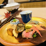 山玄茶 - 山玄茶さんといえば一品一品丁寧に仕上げた八寸がご馳走です✩.*˚