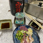 立ち呑み処　おかもと - 合鴨と辛口日本酒