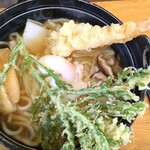 Udon seimen mikiya - 鍋焼きうどん＠980円