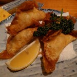 掌 - 海老ワンタンの包揚げ