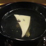 広尾 一会 - 水無月豆腐の椀