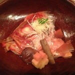 寿司 はせ川 - 金目鯛の煮付け