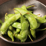 Kyuushuu Izakaya Ichibanya - わさび風味の浸し枝豆