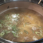 多満喜 - 〆のそうめん