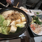 多満喜 - はまぐりを食べたら先ずはお野菜から