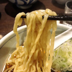 櫻井中華そば店 - 【限定】生姜醤油中華そば、麺リフトアップ