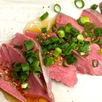 pork heart sashimi