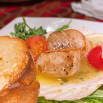 ステーキ すず屋 - ホタテのグリル