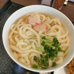 うどん白石 - かけ大¥700＋とり天¥200