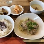 Bejirabo - ポタージュスープ定食
