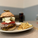 Golden Gate Burger - ベーコンオニオンバーガーTPチーズ