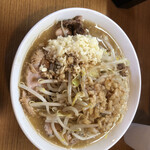 Ra-Men Kugimiya - ラーメン　麺増し　野菜普通　ニンニク増し