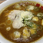 旭川ラーメン番外地 - アップ　粉チーズ入り