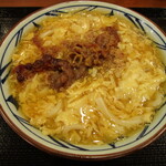 丸亀製麺 - 肉がさね玉子あんかけ（並）