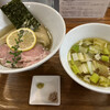 ユナイテッド ヌードル アメノオト - 料理写真:昆布水つけ麺（塩）　1,000円