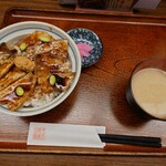 蝦夷前そばと豚丼 北堂 - 